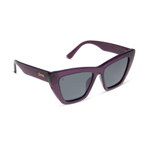 Dime Windsor Amethyst Purple Polarized Sunglasses