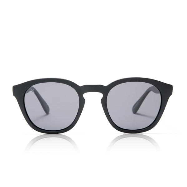 unlocked - black + sunset mirror sunglasses