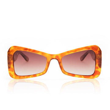 kali - sunset tortoise + brown gradient sunglasses | dime optics – Dime ...