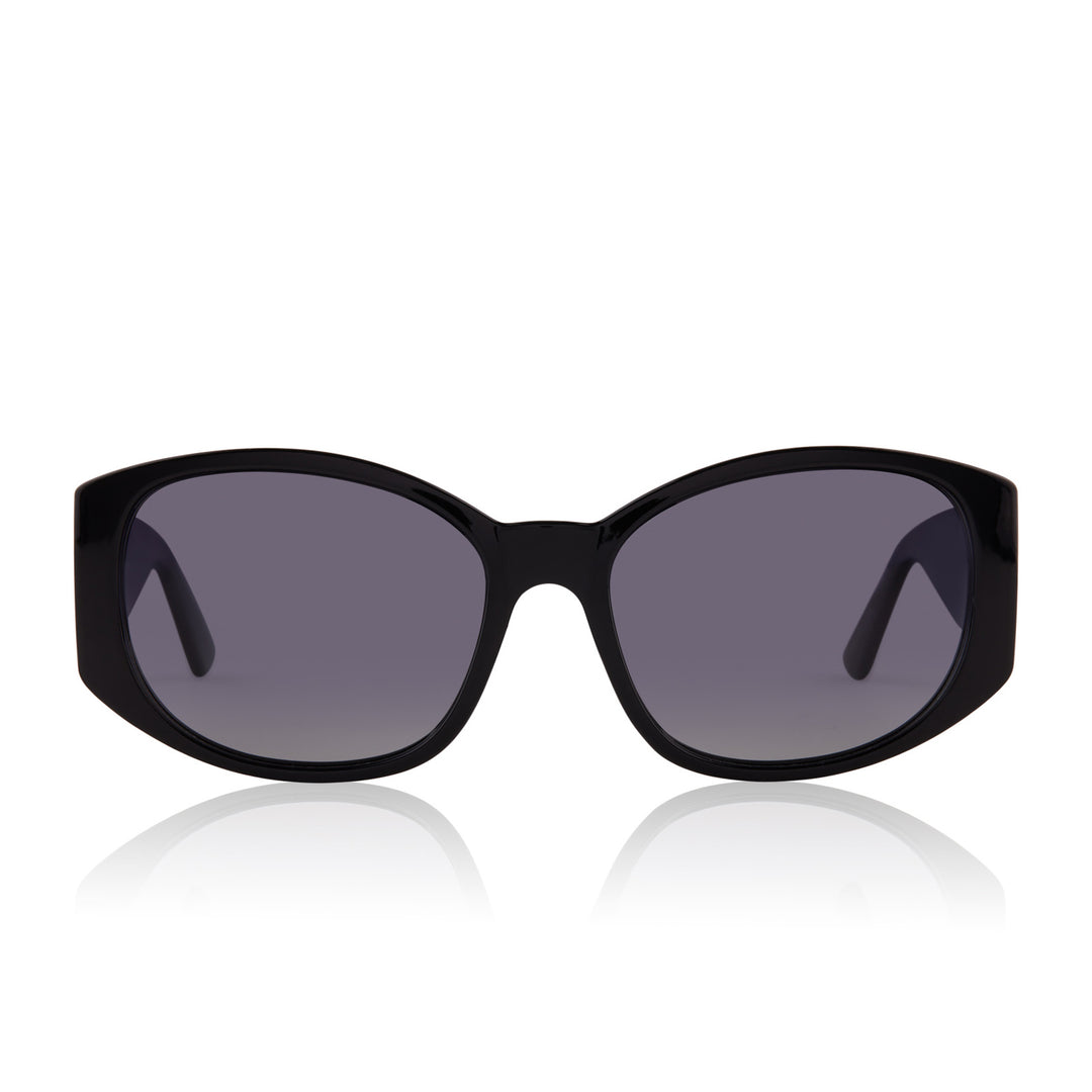 Mikayla Jane powerhouse sunglasses | black & grey gradient polarized